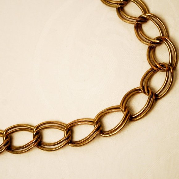 Oversized link necklace - Picture 2 of 3